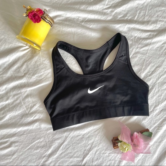 Nike Other - Nike Swoosh Medium Support Bra in Black